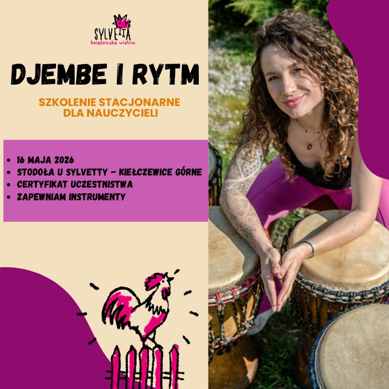 Djembe i rytm - szkolenie stacjonarne dla nauczycieli